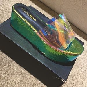 Fashion Nova Gabriella Platform Sandals